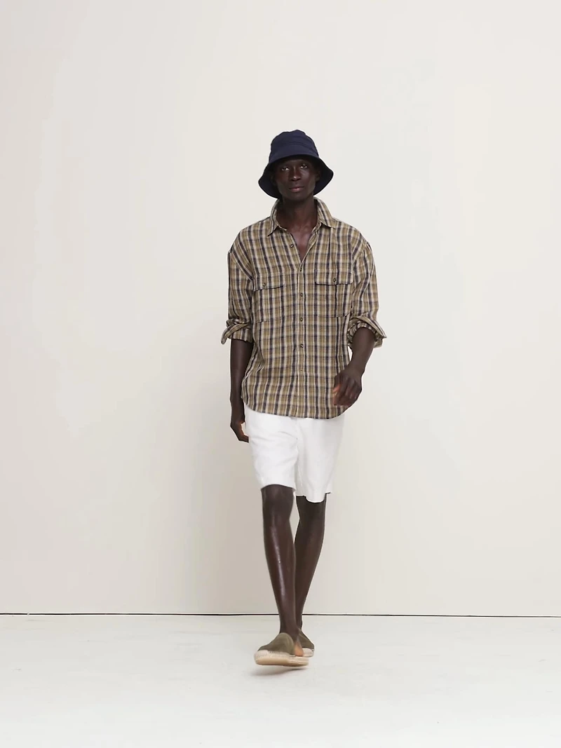 Relaxed-Fit Linen Explorer Shirt