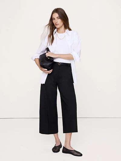 High-Rise Ponte Culotte