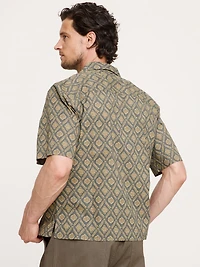 Relaxed-Fit Cotton Poplin Resort Shirt