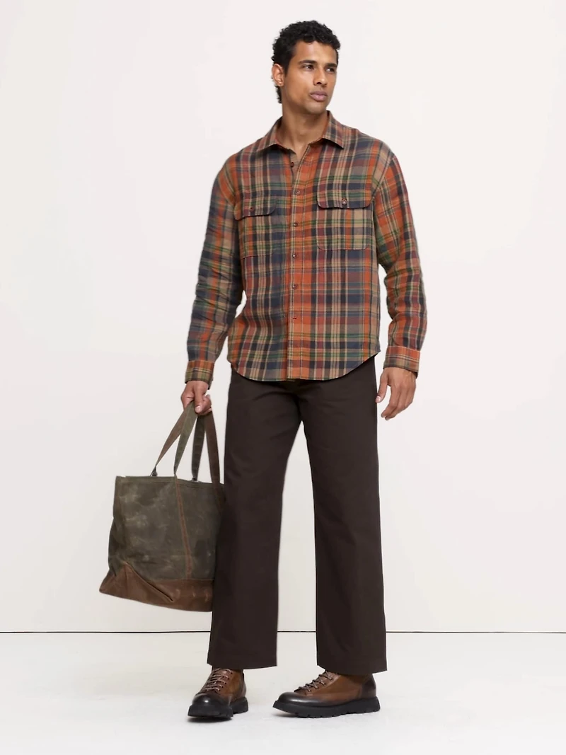 Relaxed-Fit Linen Explorer Shirt