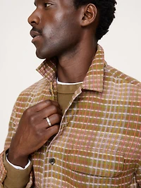 Relaxed-Fit Flannel Resort Shirt