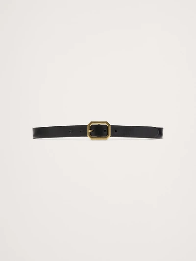 Geometric-Buckle Belt