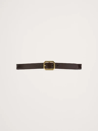 Geometric-Buckle Belt
