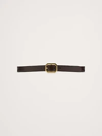 Geometric-Buckle Belt