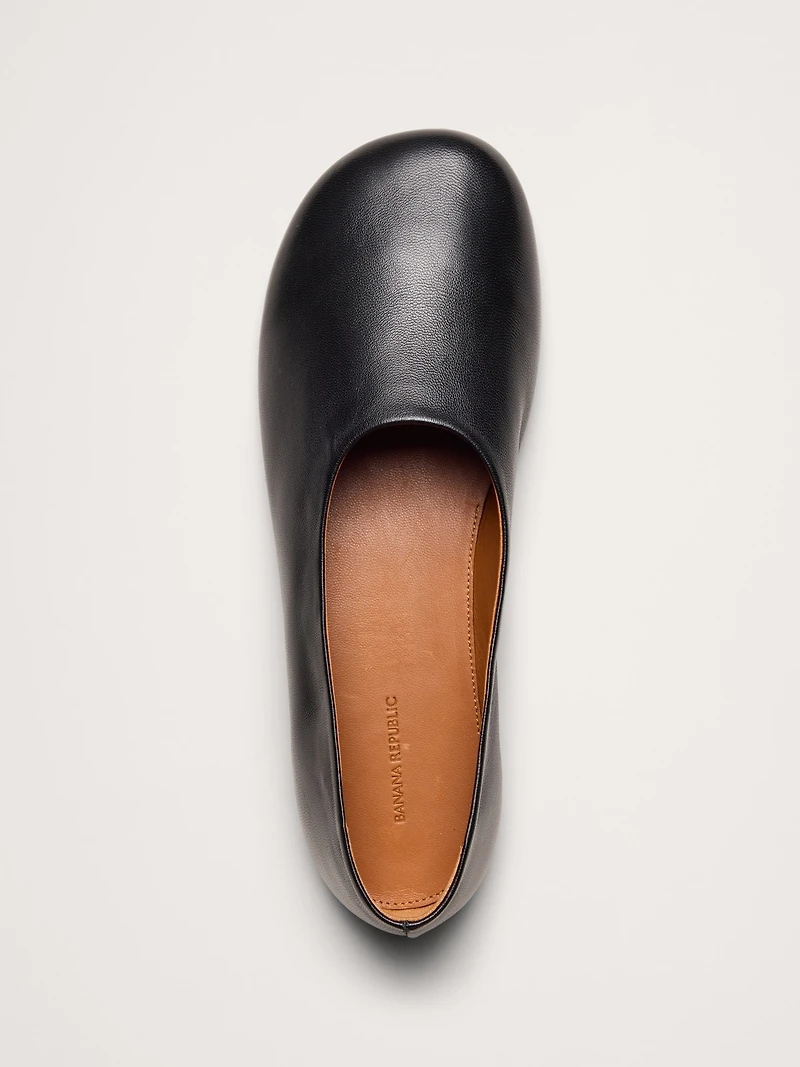 Italian Leather Ballet Flat
