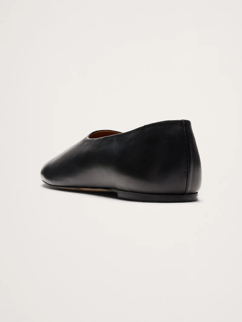 Italian Leather Ballet Flat