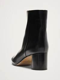 Italian Block-Heel Bootie