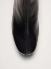 Italian Block-Heel Bootie
