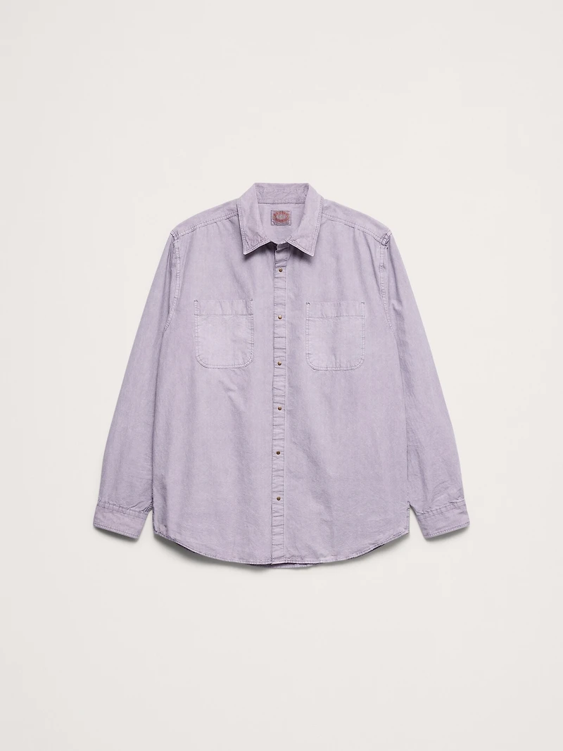 Archive Reissue Relaxed-Fit Cotton Poplin Shirt
