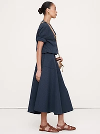 Circle Midi Skirt