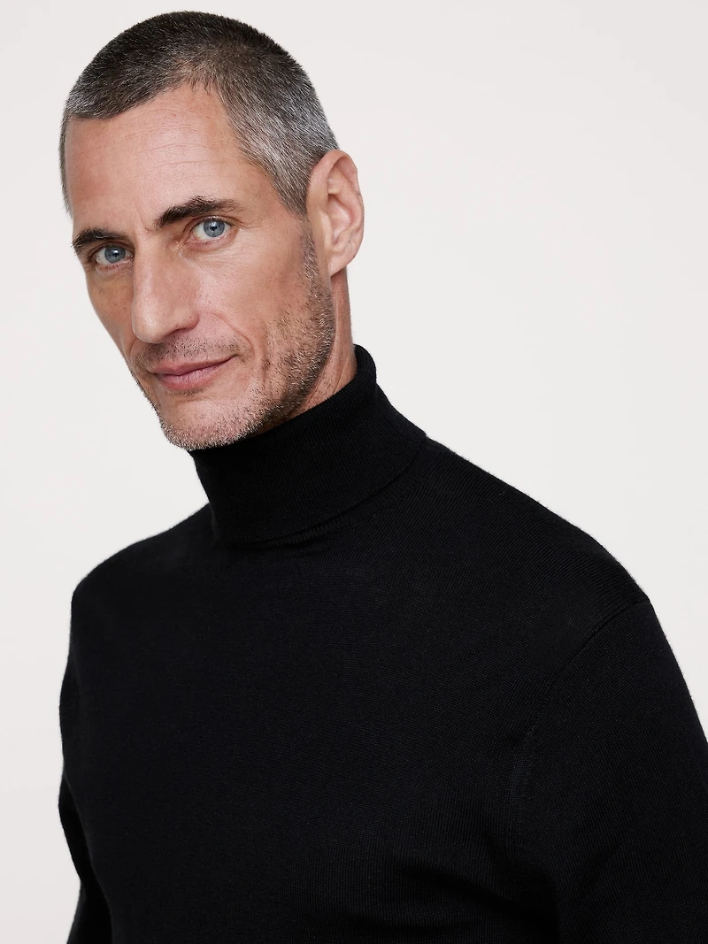 Merino Turtleneck Sweater
