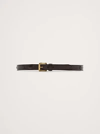 Stitched Leather Belt