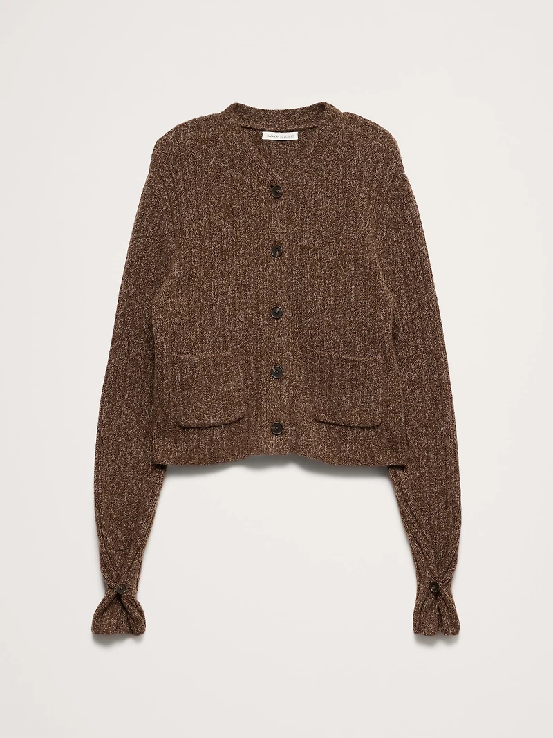 Oversized Bouclé Cardigan