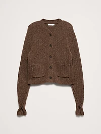 Oversized Bouclé Cardigan