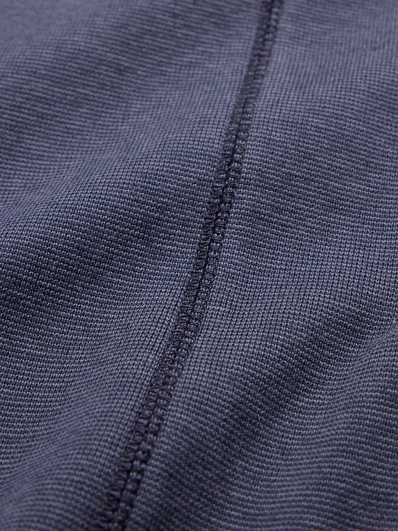 Ribbed Cotton Long-Sleeve T-Shirt
