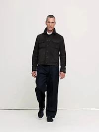 Suede Trucker Jacket