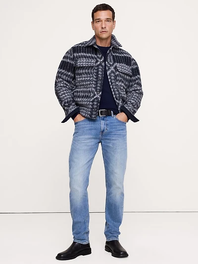Boiled Wool Shirt Jacket