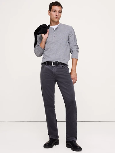 Straight Corduroy Traveler Pant