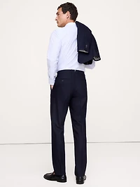 Tailored Slim Italian Barathea Suit Pant