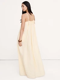 Linen Trapeze Dress