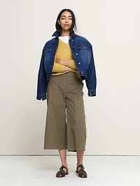 Cotton Twill Culotte