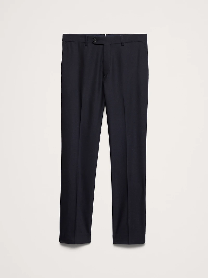 Tailored Slim Italian Barathea Suit Pant