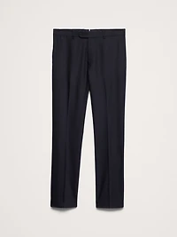 Tailored Slim Italian Barathea Suit Pant