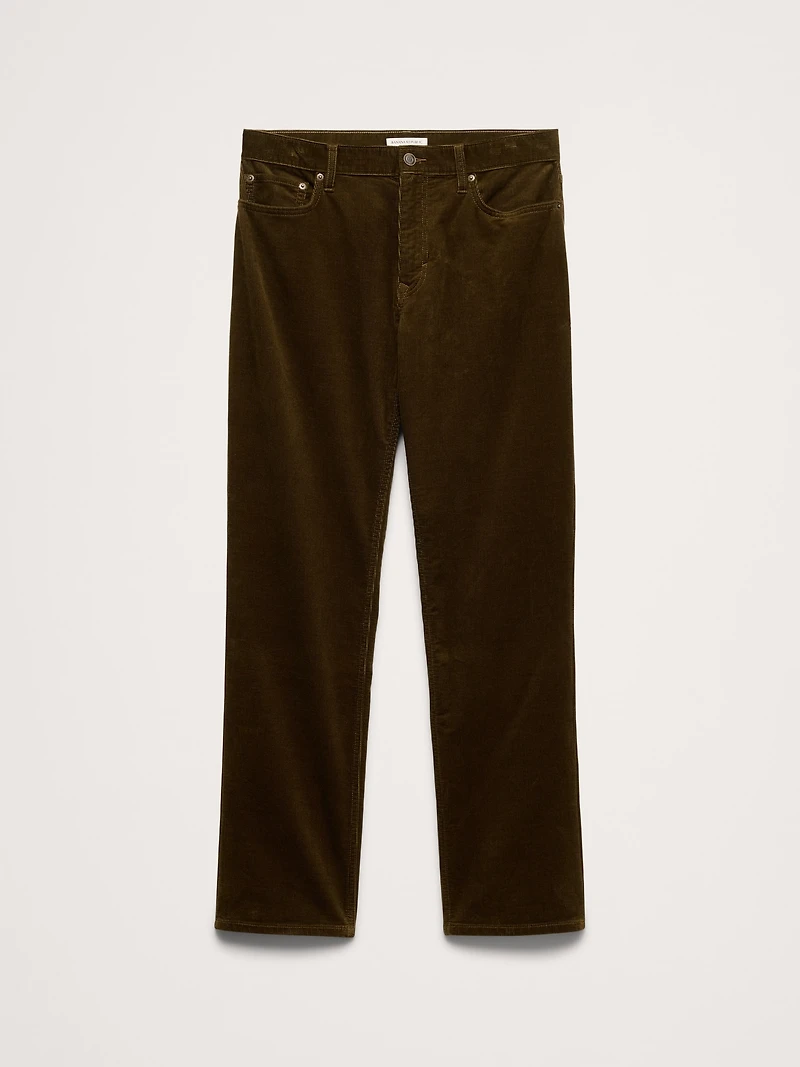 Straight Corduroy Traveler Pant