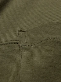 Cotton Mock-Neck Pullover