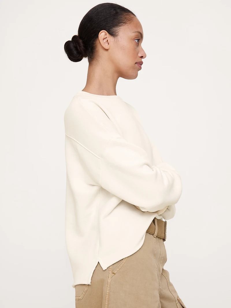 Terry Boxy Sweatshirt