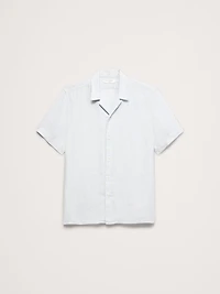 Standard-Fit Linen Resort Shirt