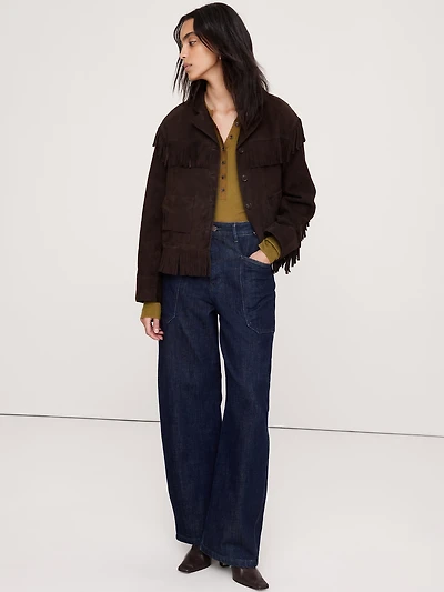 Heritage Suede Fringe Jacket