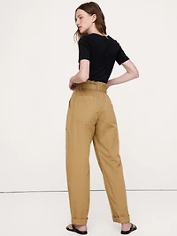 Ripstop Cotton Paperbag Pant