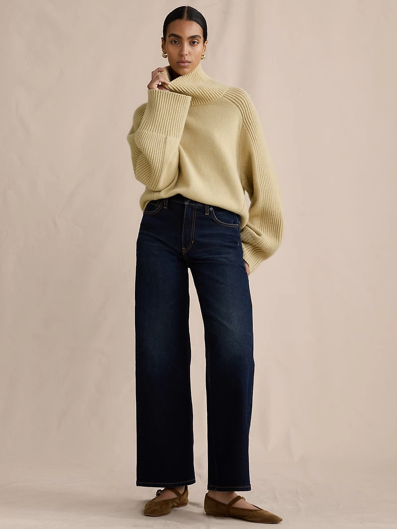 The Icon Classic Wide-Leg Jean