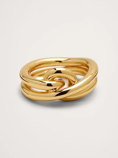 Twisted Knot Ring