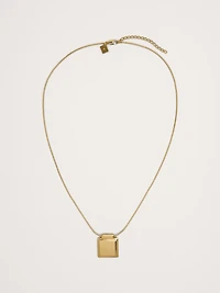 Square Pendant Necklace