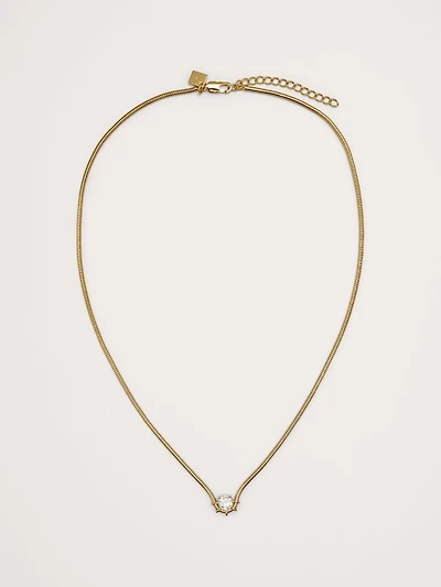 Gem Droplet Necklace