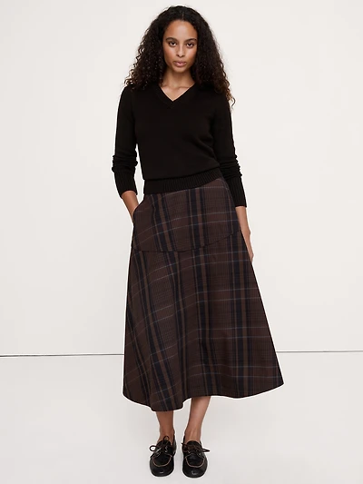 Circle Midi Skirt