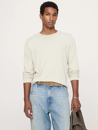 Cotton Jersey Long-Sleeve T-Shirt