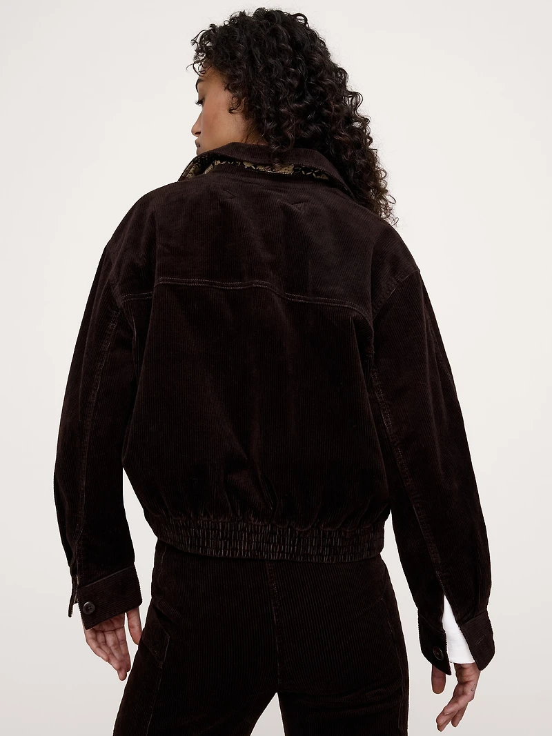 Corduroy Bomber Jacket