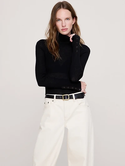 Featherweight Cashmere Turtleneck