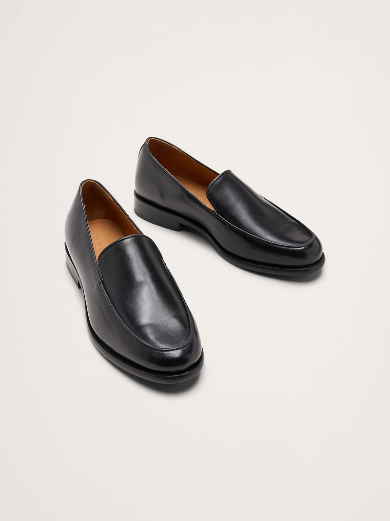 Italian Leather Loafer