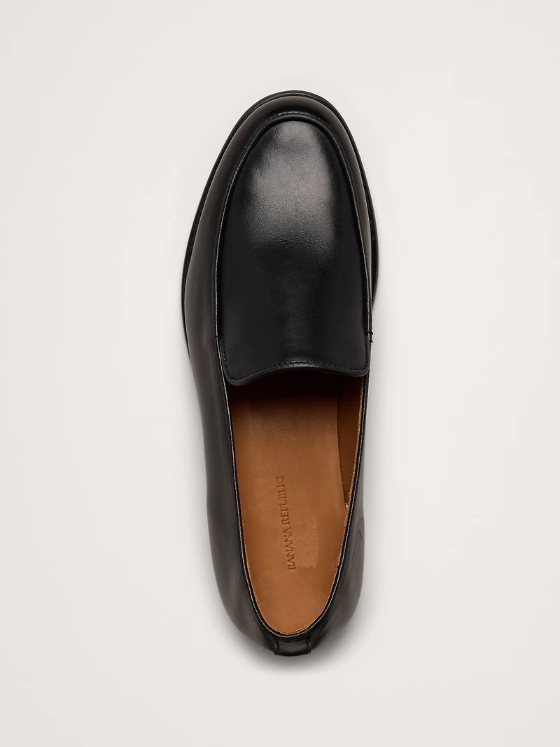 Italian Leather Loafer