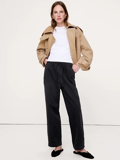 The Getaway Straight-Leg Pant Cotton