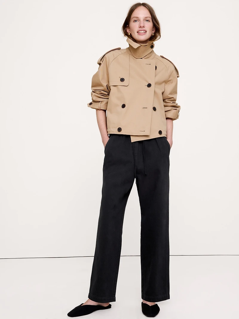 The Getaway Straight-Leg Pant Cotton