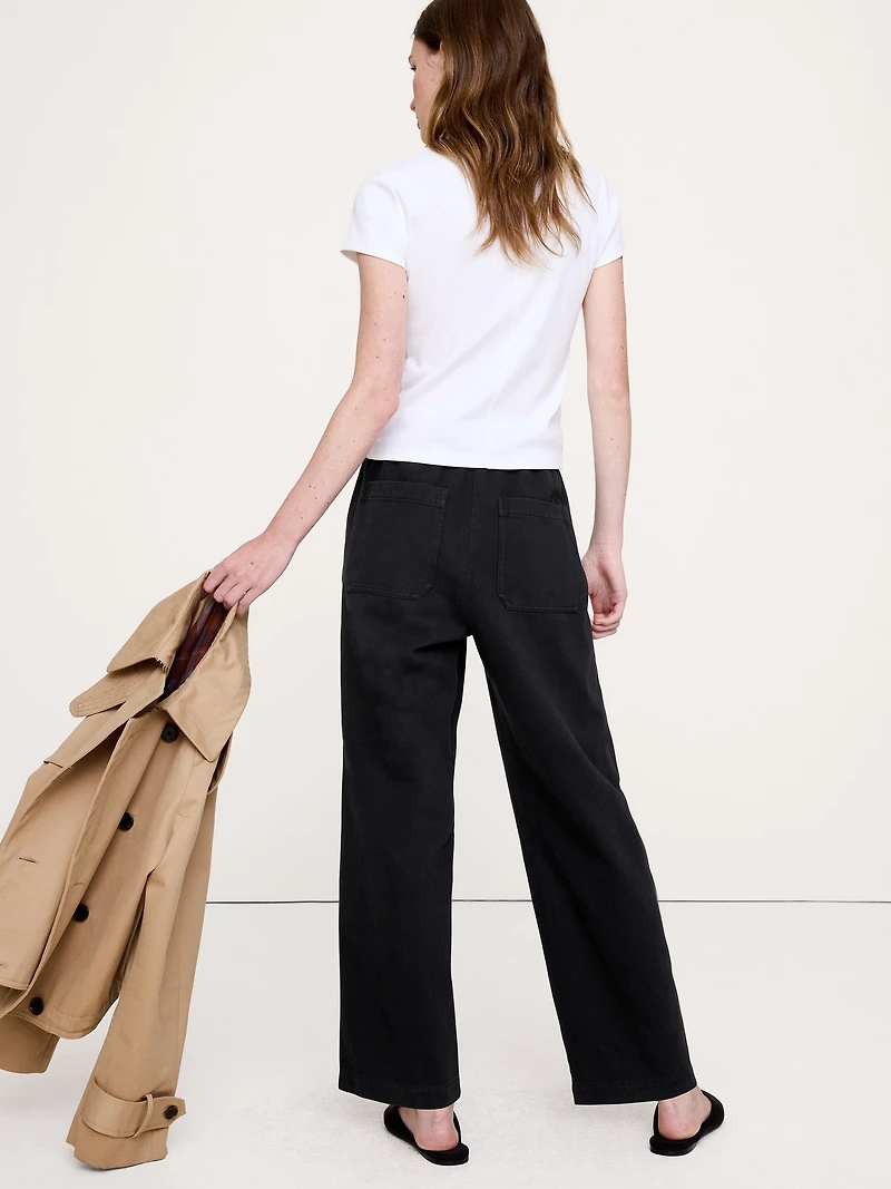 The Getaway Straight-Leg Pant Cotton