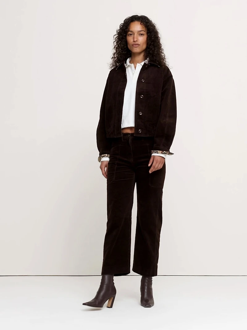 Corduroy Bomber Jacket