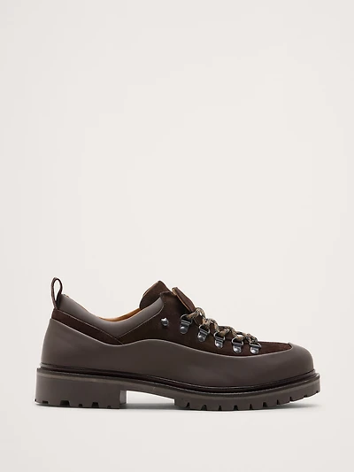 Italian Suede-Leather Hiking Shoe