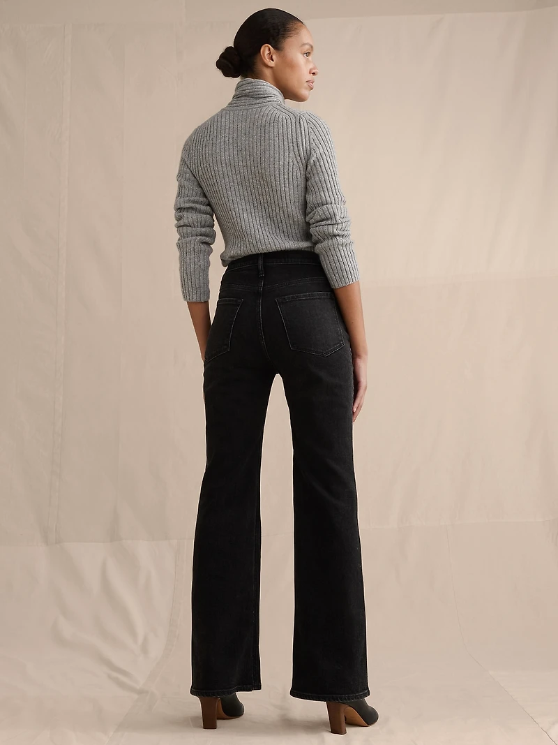 Ultra High-Rise Flare Jean