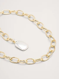 Two-Tone Link Bracelet